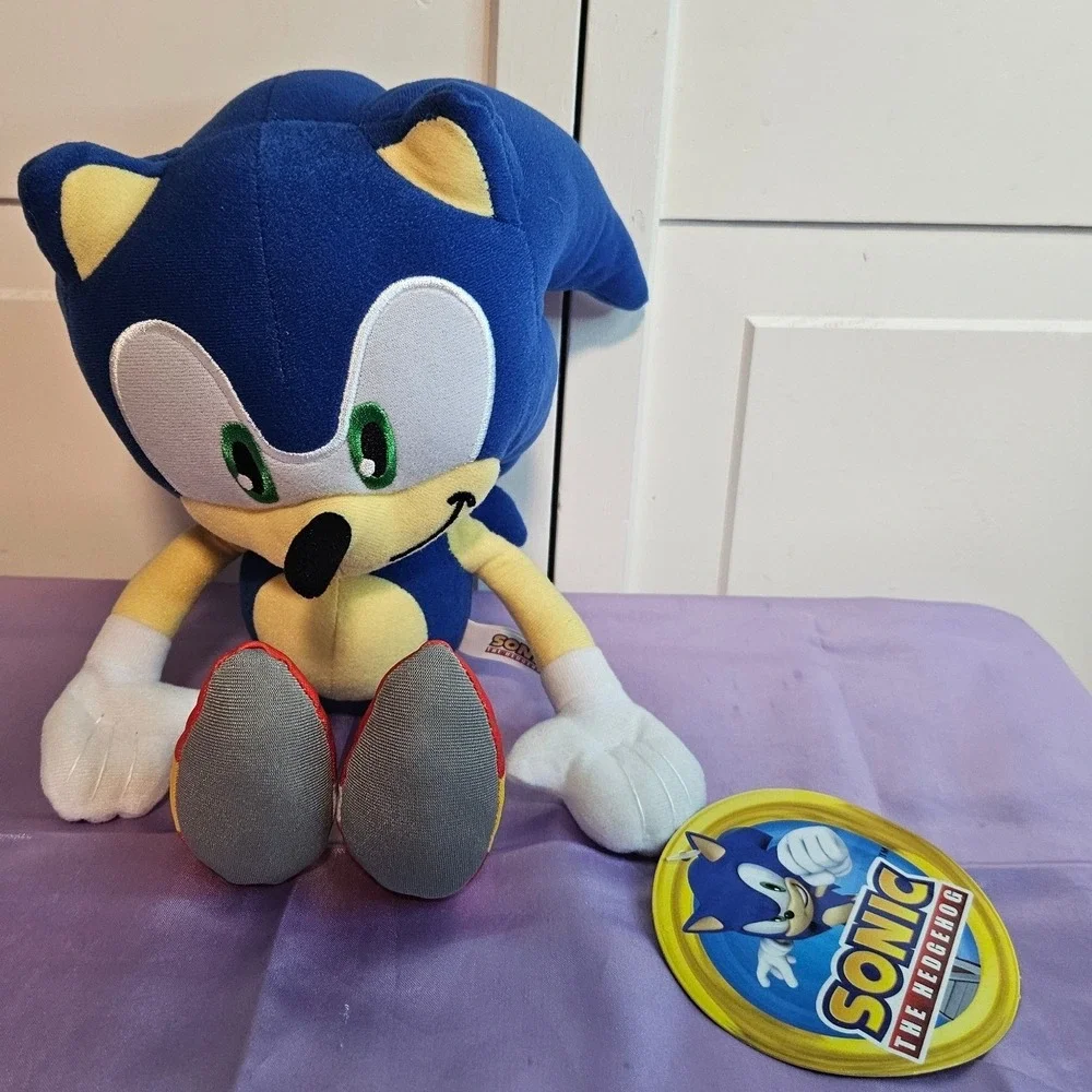 Toy Factory Sonic the Hedgehog Plush Stuffed Animal Sega Video Game Toy 17279